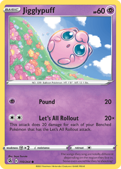 Jigglypuff Fusion Strike #110