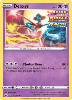 Deoxys Fusion Strike #120