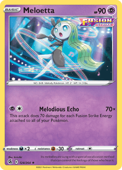 Meloetta Fusion Strike #124