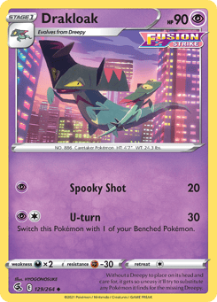 Drakloak Fusion Strike #129
