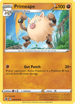 Primeape Fusion Strike #134