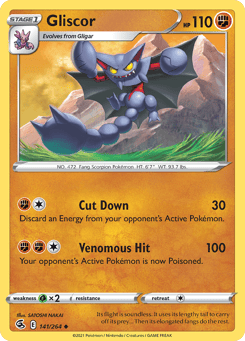 Gliscor Fusion Strike #141