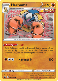 Hariyama Fusion Strike #143
