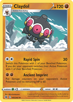 Claydol Fusion Strike #145