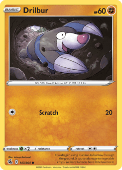 Drilbur Fusion Strike #147