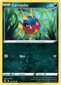 Carvanha Fusion Strike #162
