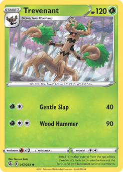 Trevenant Fusion Strike #17