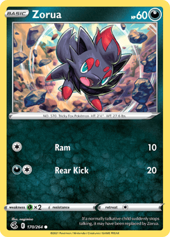 Zorua Fusion Strike #170