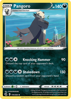 Pangoro Fusion Strike #174