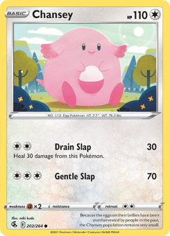 Chansey Fusion Strike #202