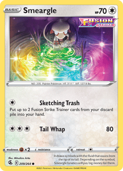 Smeargle Fusion Strike #209