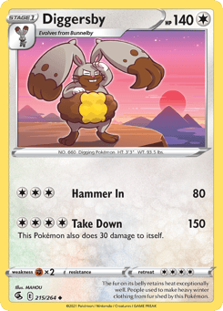 Diggersby Fusion Strike #215