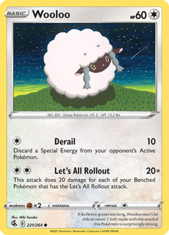 Wooloo Fusion Strike #221