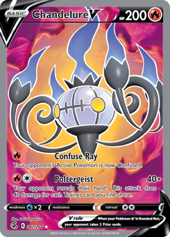 Chandelure V Fusion Strike #247