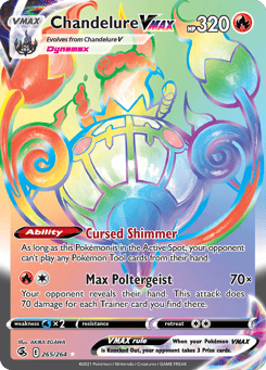 Chandelure VMAX Fusion Strike #265