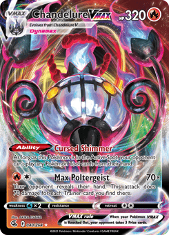 Chandelure VMAX Fusion Strike #40