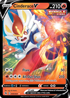 Cinderace V Fusion Strike #44