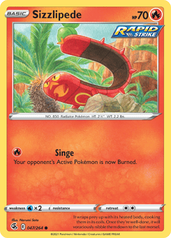 Sizzlipede Fusion Strike #47
