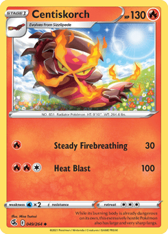 Centiskorch Fusion Strike #49