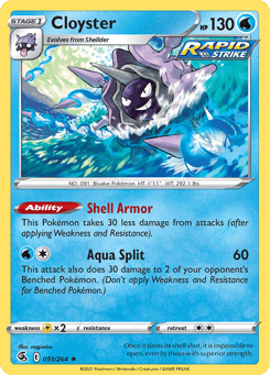 Cloyster Fusion Strike #51