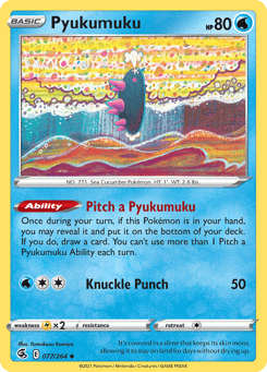 Pyukumuku Fusion Strike #77