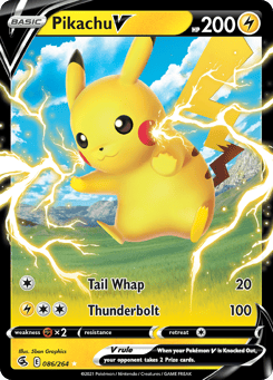 Pikachu V Fusion Strike #86