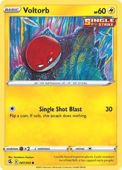 Voltorb Fusion Strike #87