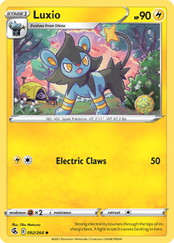 Luxio Fusion Strike #92
