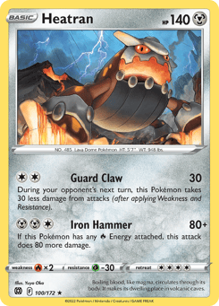 Heatran Brilliant Stars #100