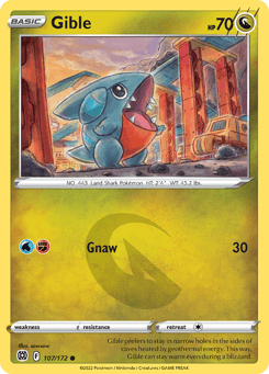 Gible Brilliant Stars #107