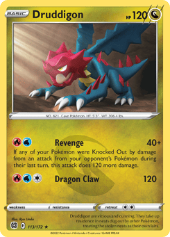 Druddigon Brilliant Stars #113