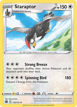 Staraptor Brilliant Stars #119