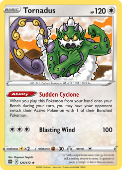 Tornadus Brilliant Stars #126