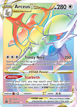 Arceus VSTAR Brilliant Stars #176