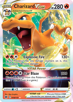 Charizard VSTAR Brilliant Stars #18