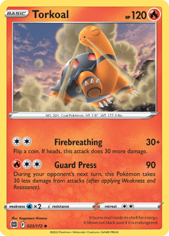 Torkoal Brilliant Stars #23