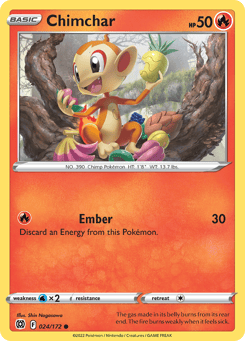 Chimchar Brilliant Stars #24