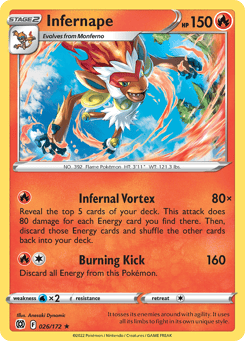 Infernape Brilliant Stars #26