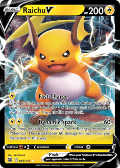 Raichu V Brilliant Stars #45