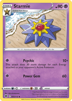 Starmie Brilliant Stars #55