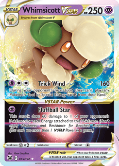 Whimsicott VSTAR Brilliant Stars #65