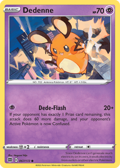 Dedenne Brilliant Stars #67