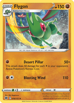 Flygon Brilliant Stars #76