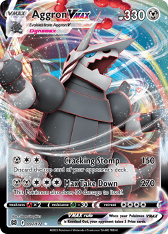 Aggron VMAX Brilliant Stars #97