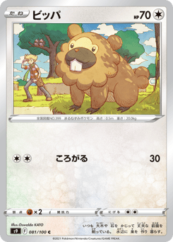 Japanese Bidoof (ビッパ)
