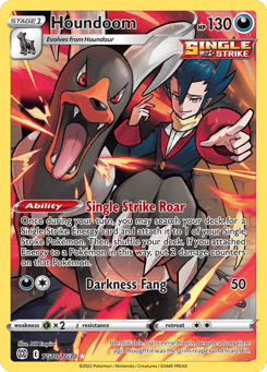 Houndoom Brilliant Stars Trainer Gallery #TG10