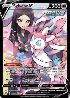 Sylveon V Brilliant Stars Trainer Gallery #TG14