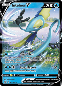 Inteleon V SWSH Black Star Promos #SWSH016