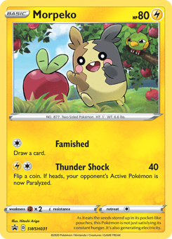 Morpeko SWSH Black Star Promos #SWSH031