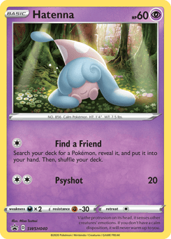 Hatenna SWSH Black Star Promos #SWSH040